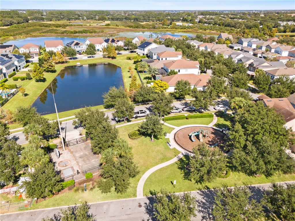 7819 Hardenton Street Windermere, FL 34786 - Photo 43 of 48 an aerial view of residential houses with outdoor space