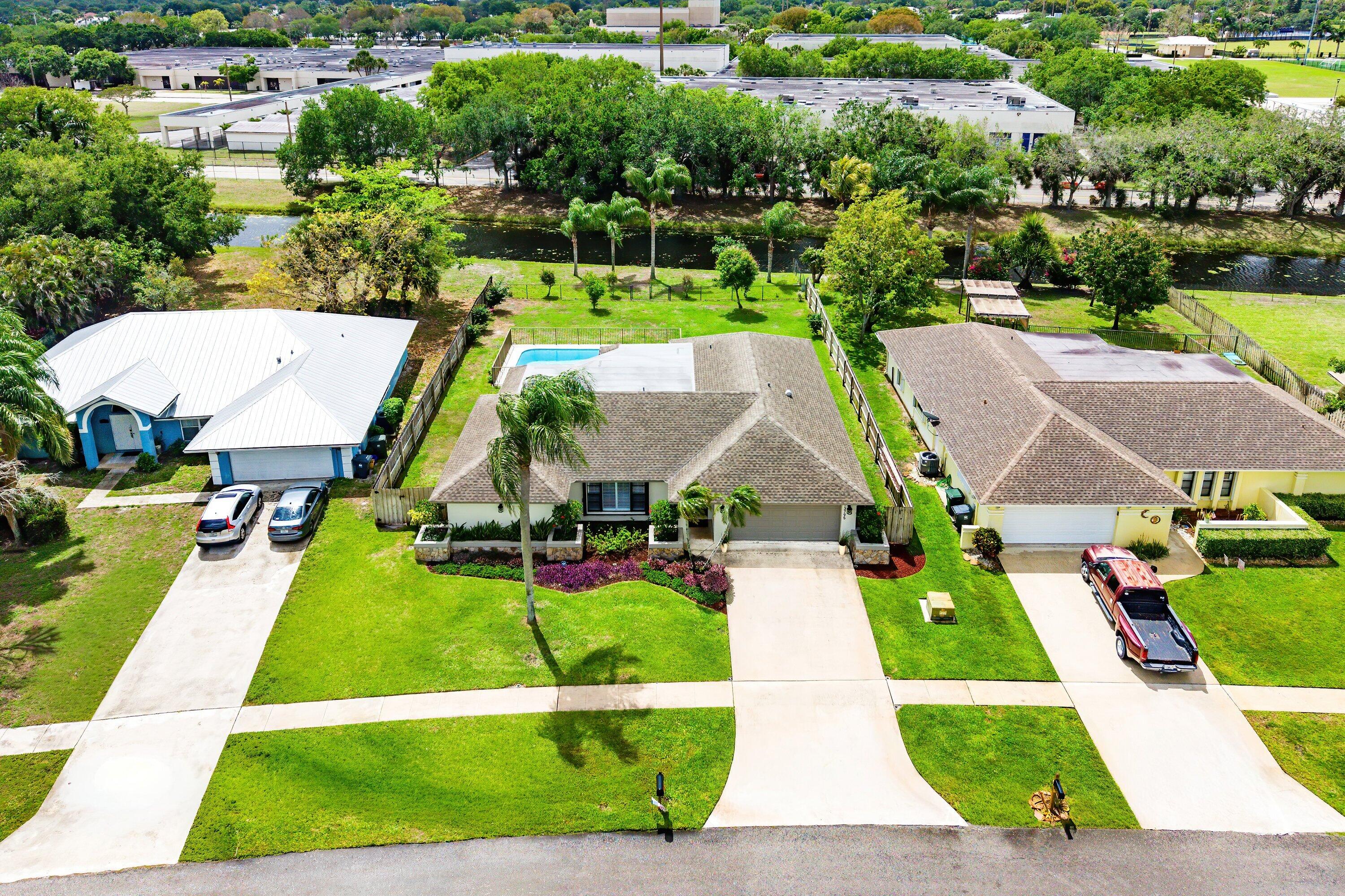 13795 Geranium Place Wellington, FL 33414 - Photo 34 of 37 an aerial view of baseball ground