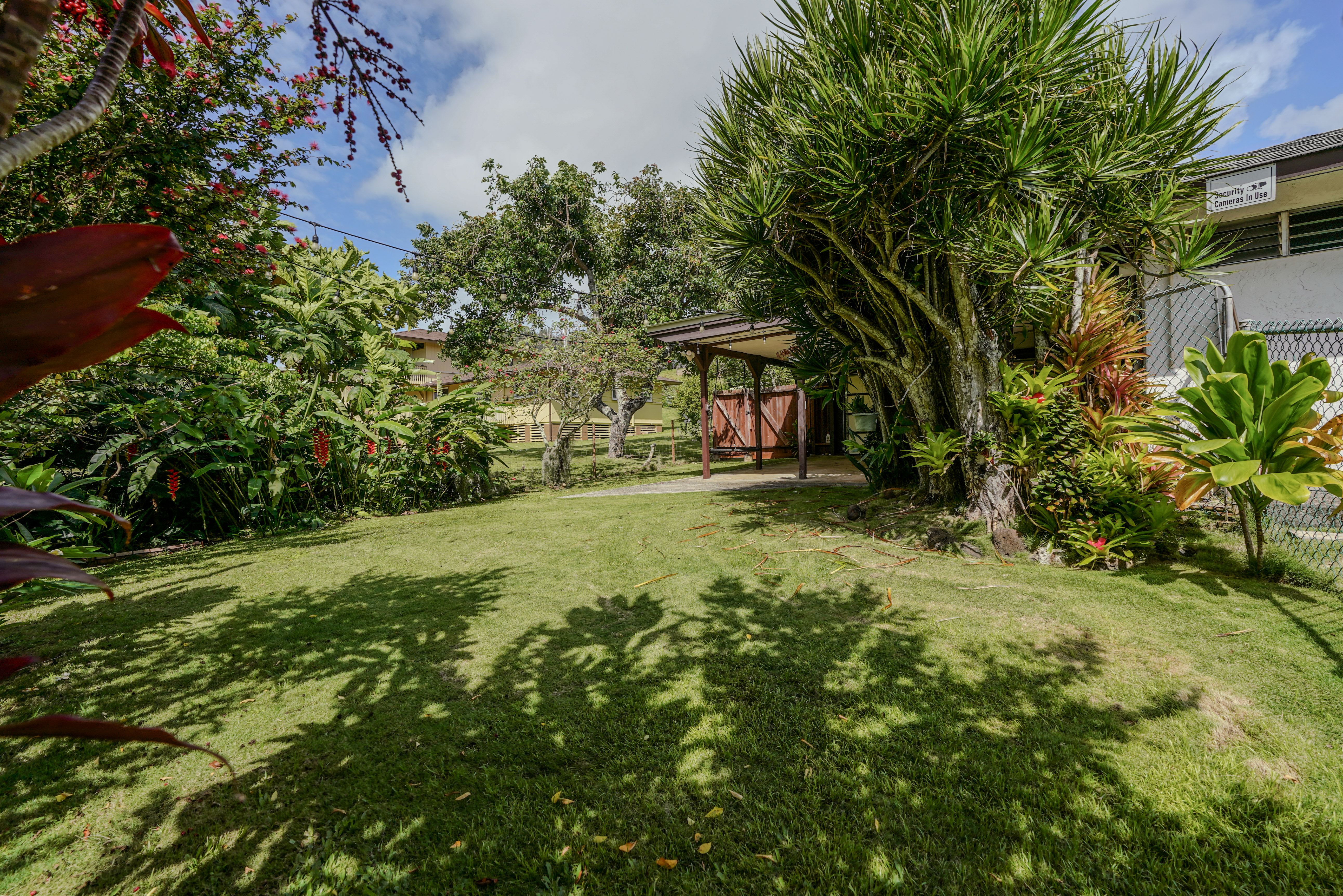 316 A Makani Road, Unit A Kapaa, HI 96746 - Photo 23 of 29 a garden view with a seating space