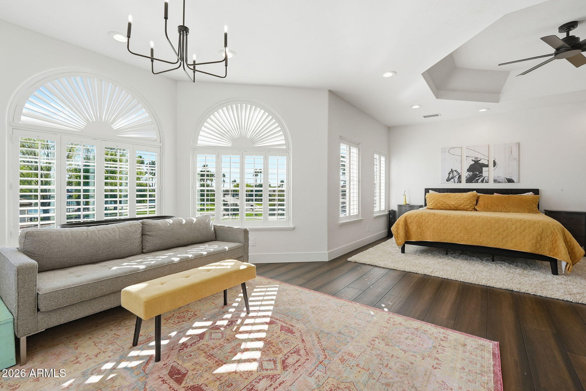 4222 East McLellan Road, Unit 15 Mesa, AZ 85205 - Photo 30 of 86 a living room with furniture and a large window