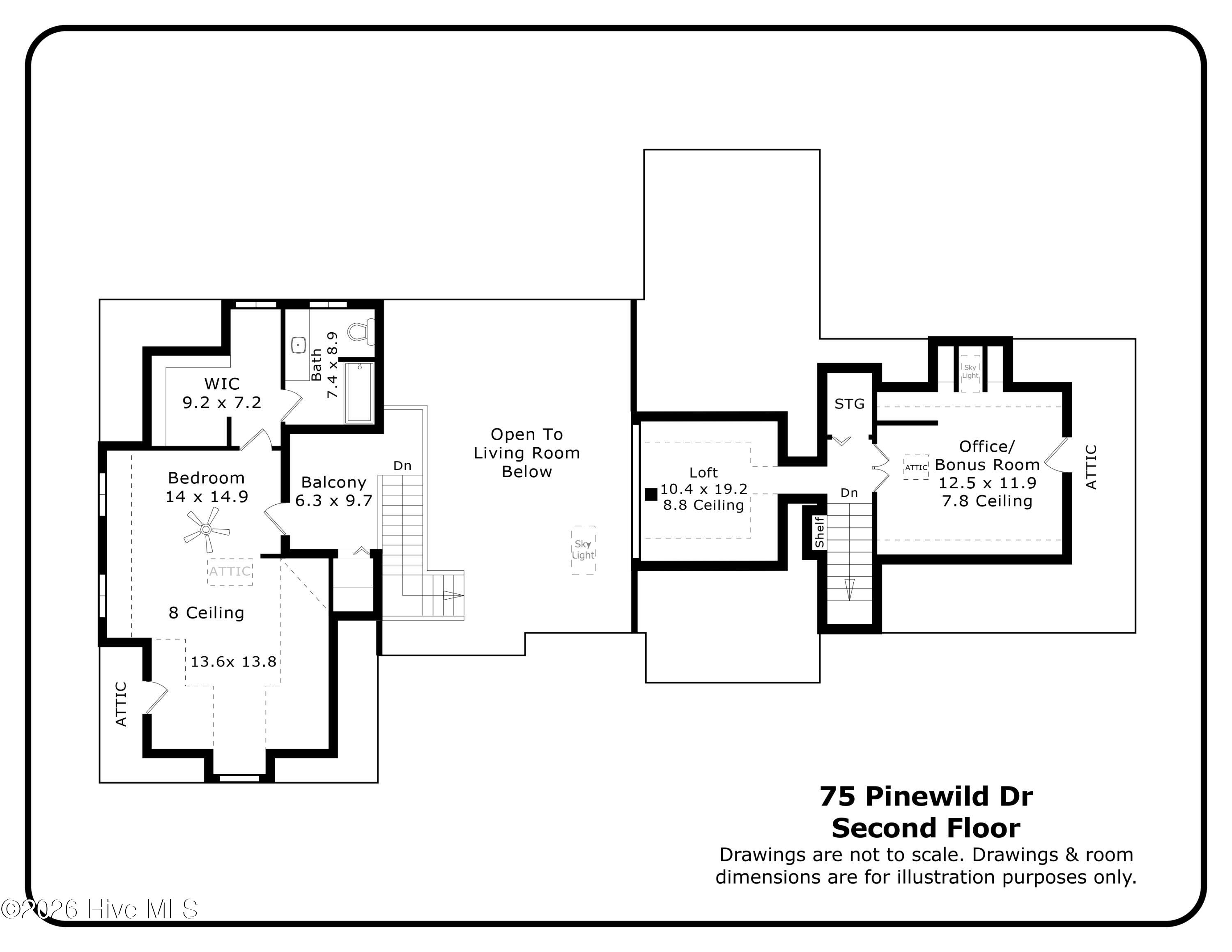 75 Pinewild Drive Pinehurst, NC 28374 - Photo 5 of 106 75 Pinewild Dr._Second Floor_page-0001
