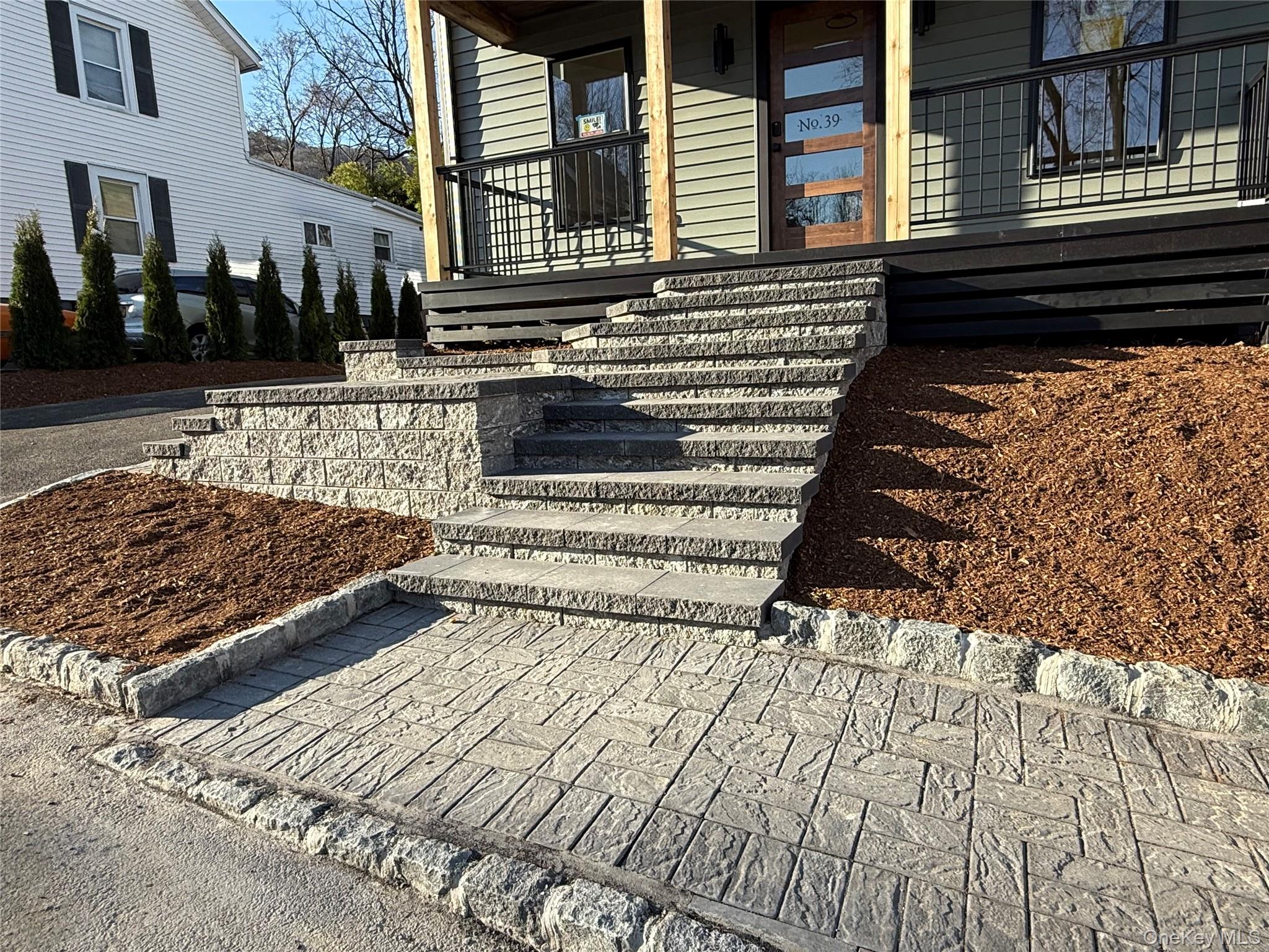 39 Falconer Street Beacon, NY 12508 - Photo 46 of 49 a view of a backyard of the house