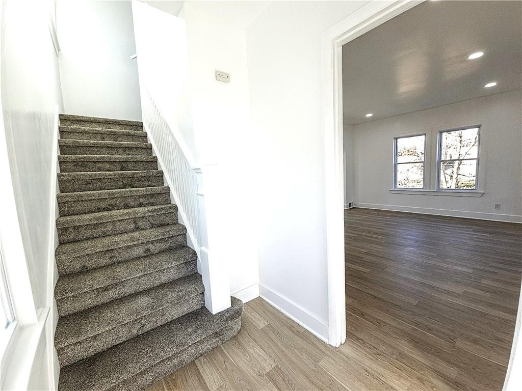 10200 Frankstown Road Pittsburgh, PA 15235 - Photo 11 of 47 a view of an entryway with wooden floor