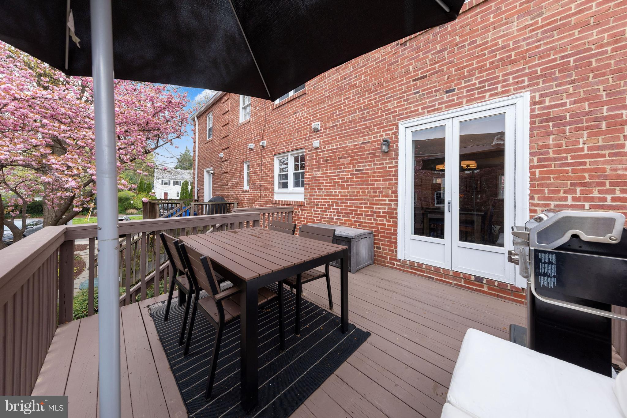 6671 Fairfax Road, Unit 90 Chevy Chase, MD 20815 - Photo 24 of 29 Expanded & Refurbished Deck