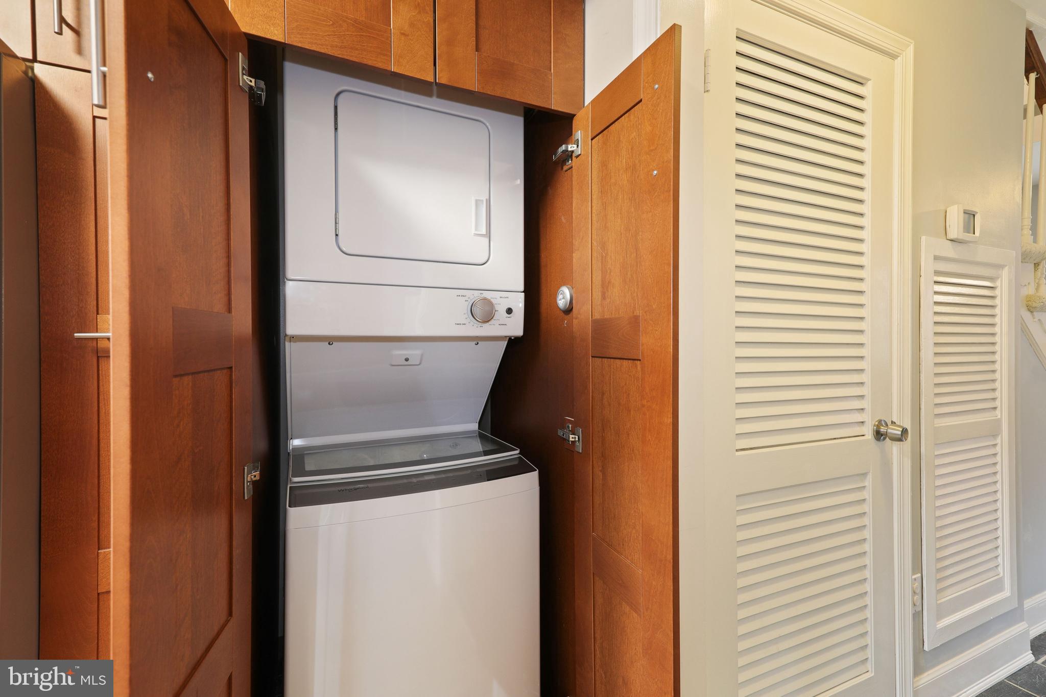 6671 Fairfax Road, Unit 90 Chevy Chase, MD 20815 - Photo 8 of 29 New W/D is hidden in closet