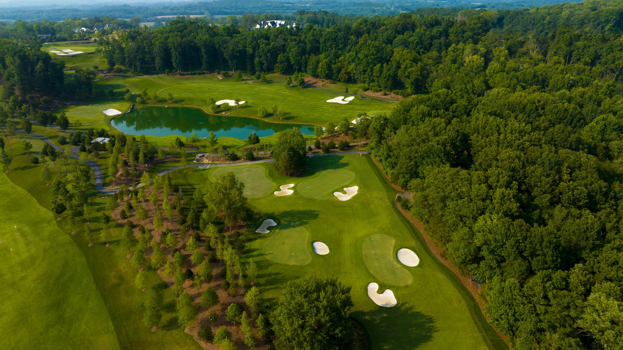 7559 Whiskey Road College Grove, TN 37046 - Photo 23 of 25 a view of a golf course with a building