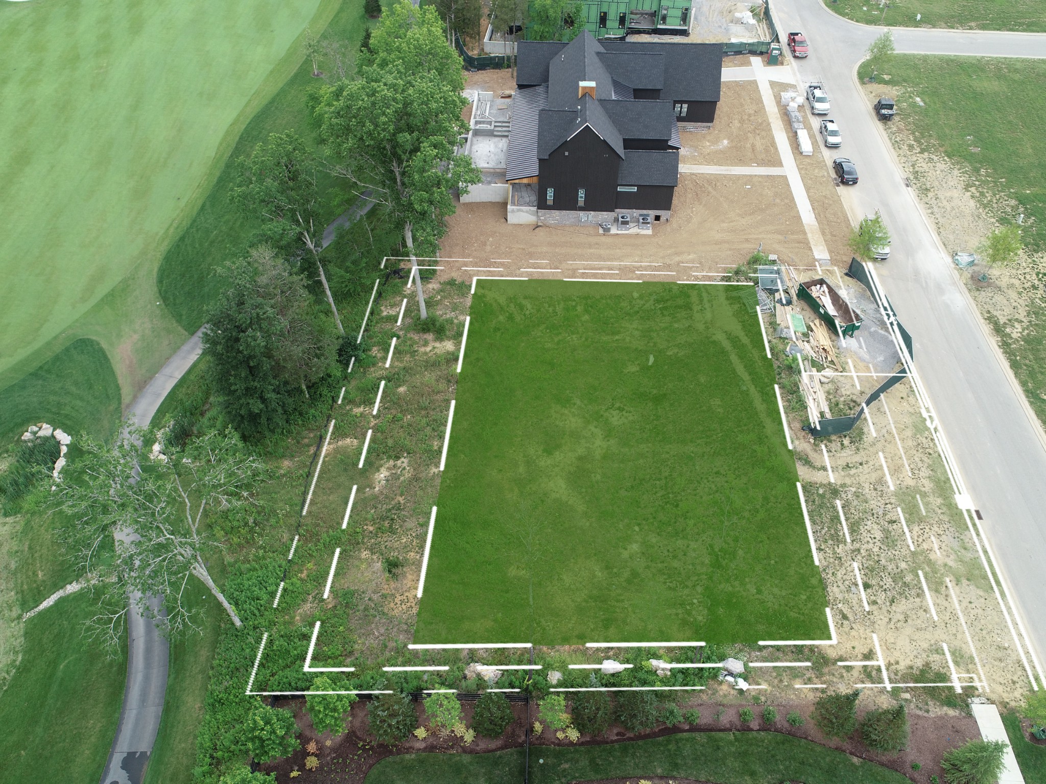 7559 Whiskey Road College Grove, TN 37046 - Photo 3 of 25 an aerial view of a residential houses with outdoor space