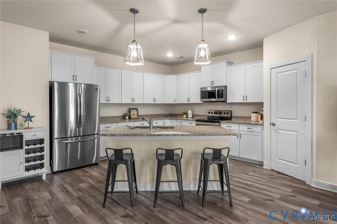 12576 Petrel Crossing Midlothian, VA 23112 - Photo 5 of 30 Kitchen with appliances with stainless steel finis