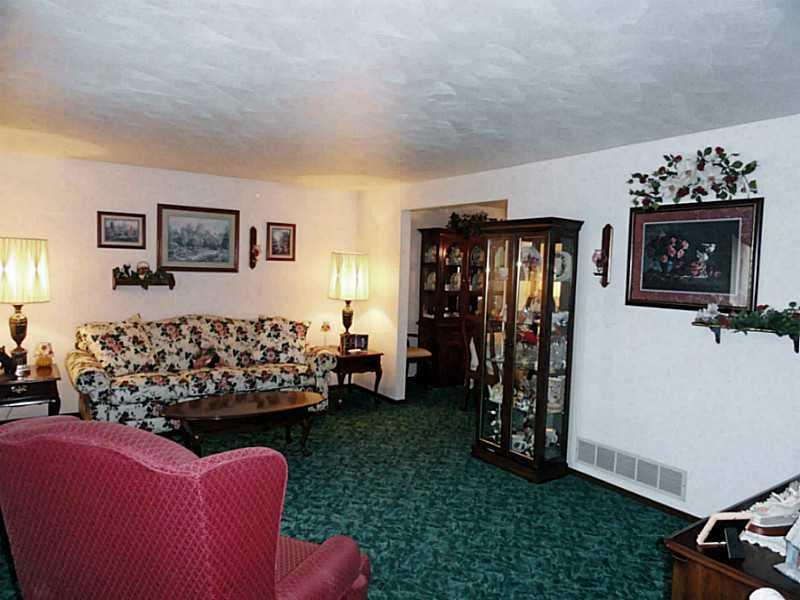 261 Waugaman Road Harrison City, PA 15636 - Photo 7 of 25 Living Room. Plastered walls throughout