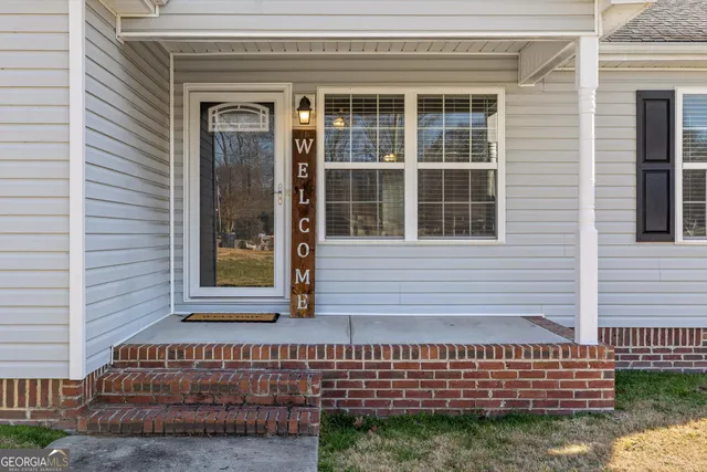 a view of front door of a house