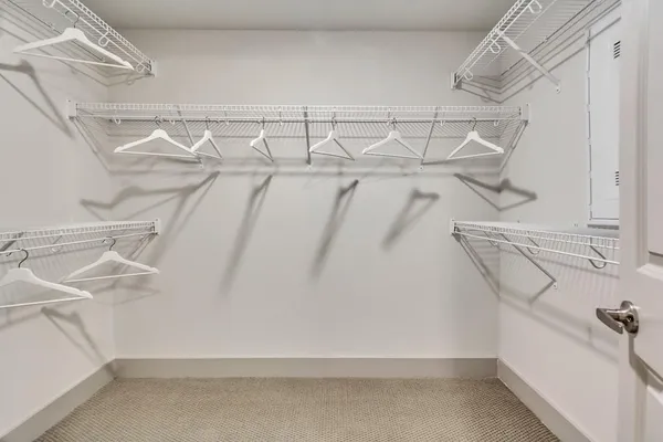 a view of walk in closet