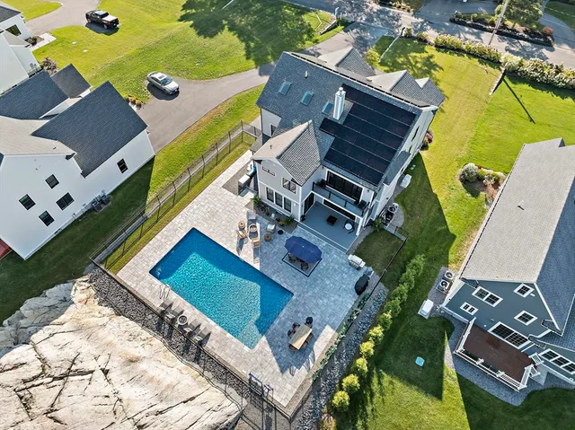 view of a house with a yard