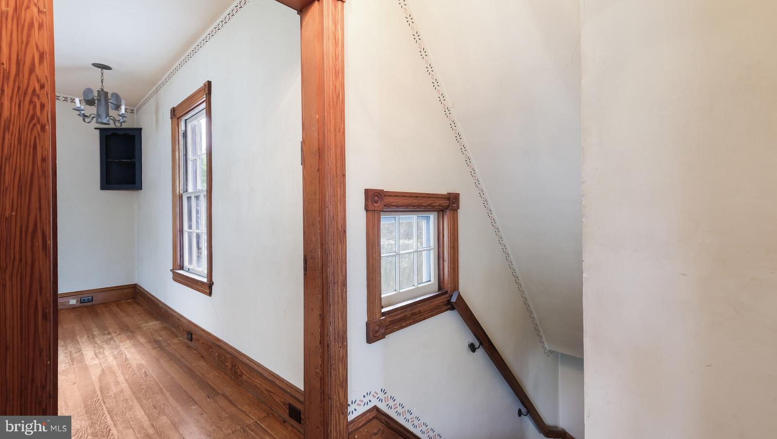 805 Township Line Road Newtown, PA 18940 - Photo 26 of 40 View into Bedroom 3 & Stairwell