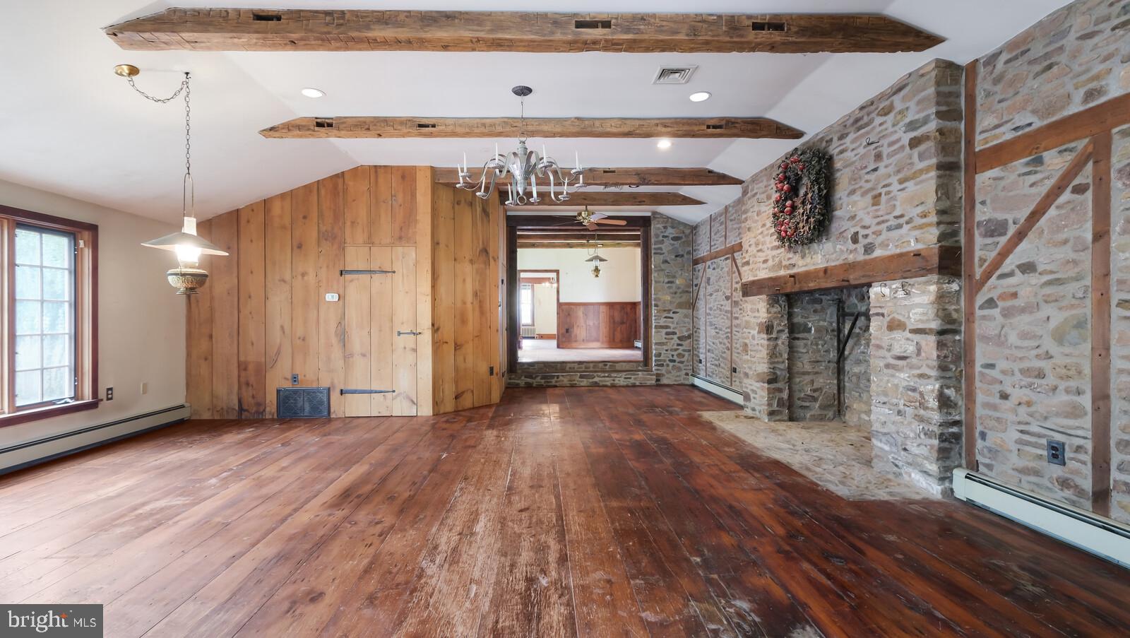 805 Township Line Road Newtown, PA 18940 - Photo 6 of 40 Family Room with random plank flooring