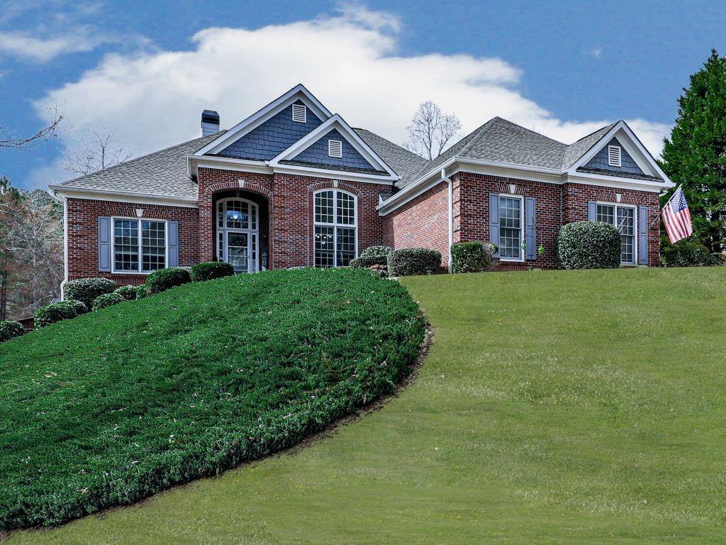 121 Carmel Ridge Road Canton, GA 30114 - Photo 1 of 1 Front view from yard