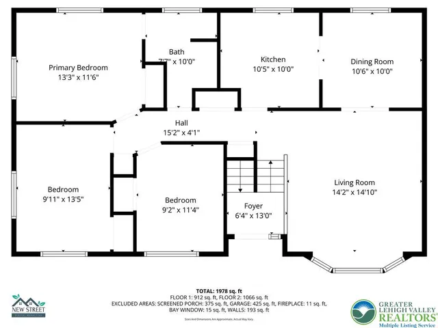 $405,000 | 3941 Bruce Lane, Bethlehem, PA 18020