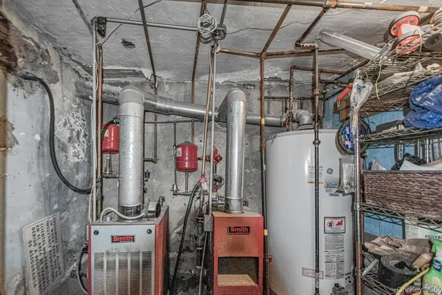 a view of a storage room