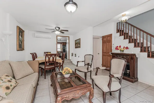 a view of a livingroom with furniture and a couch