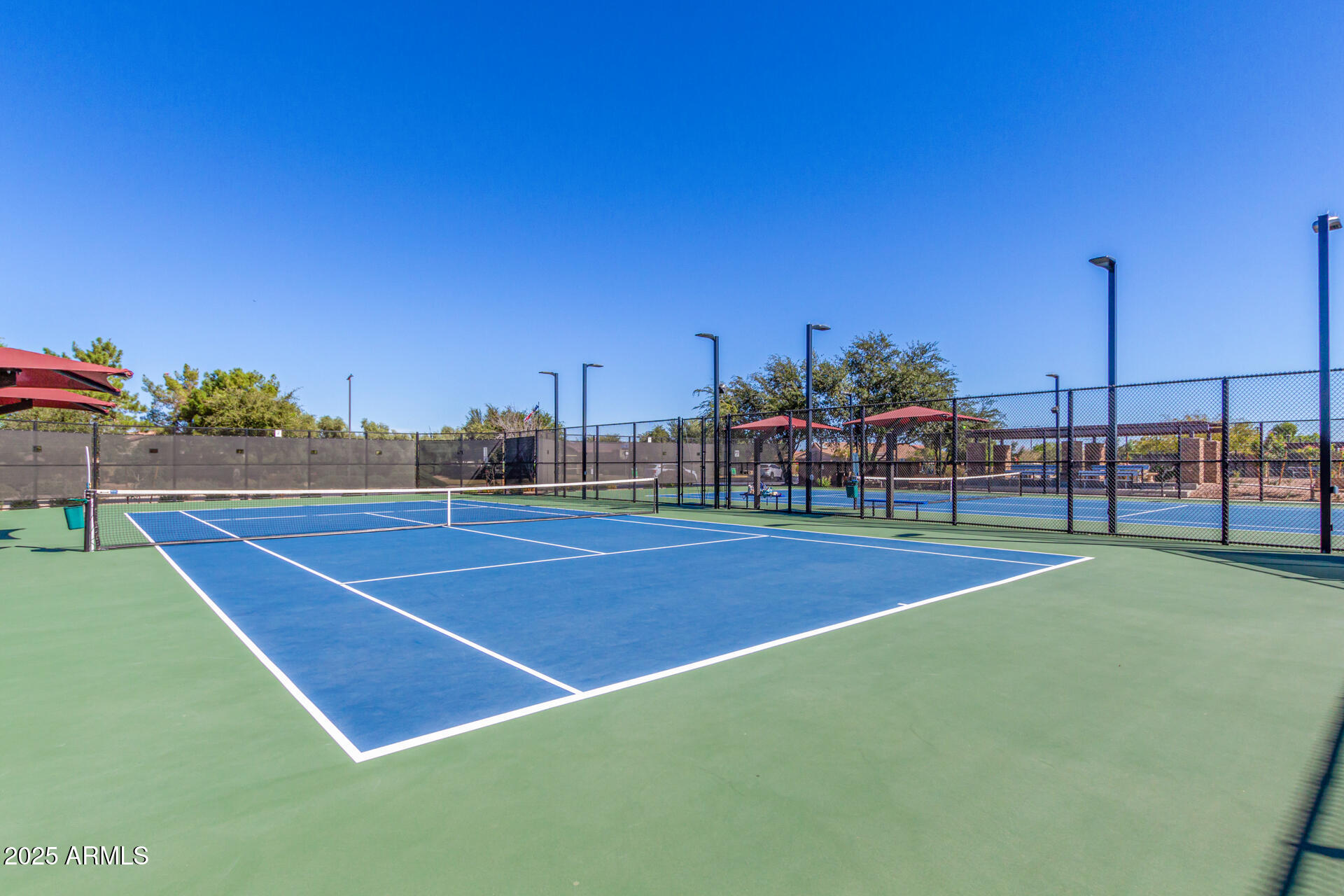 4553 East Narrowleaf Drive Gilbert, AZ 85298 - Photo 54 of 60 a view of a tennis court