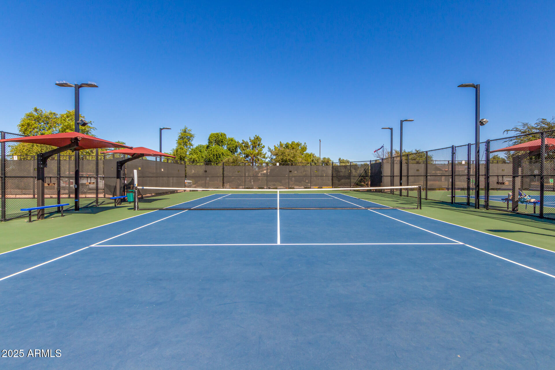 4553 East Narrowleaf Drive Gilbert, AZ 85298 - Photo 56 of 60 a view of a tennis court
