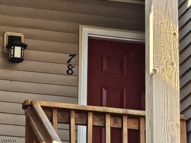 a view of front door