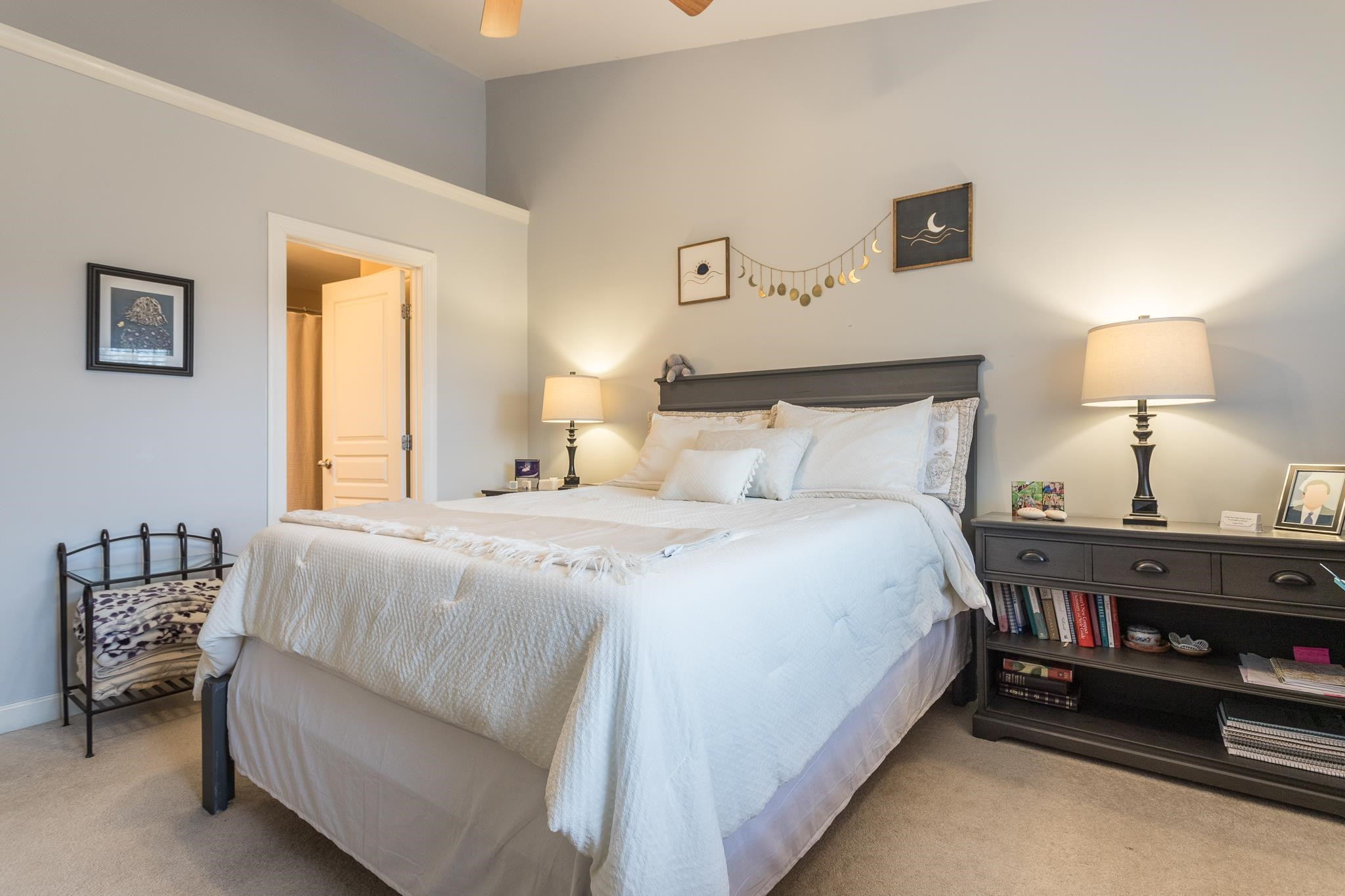 8031 Goldenrain Way Raleigh, NC 27612 - Photo 19 of 34 Vaulted ceiling accentuates this luxurious main suite PRIMARY BEDROOM
