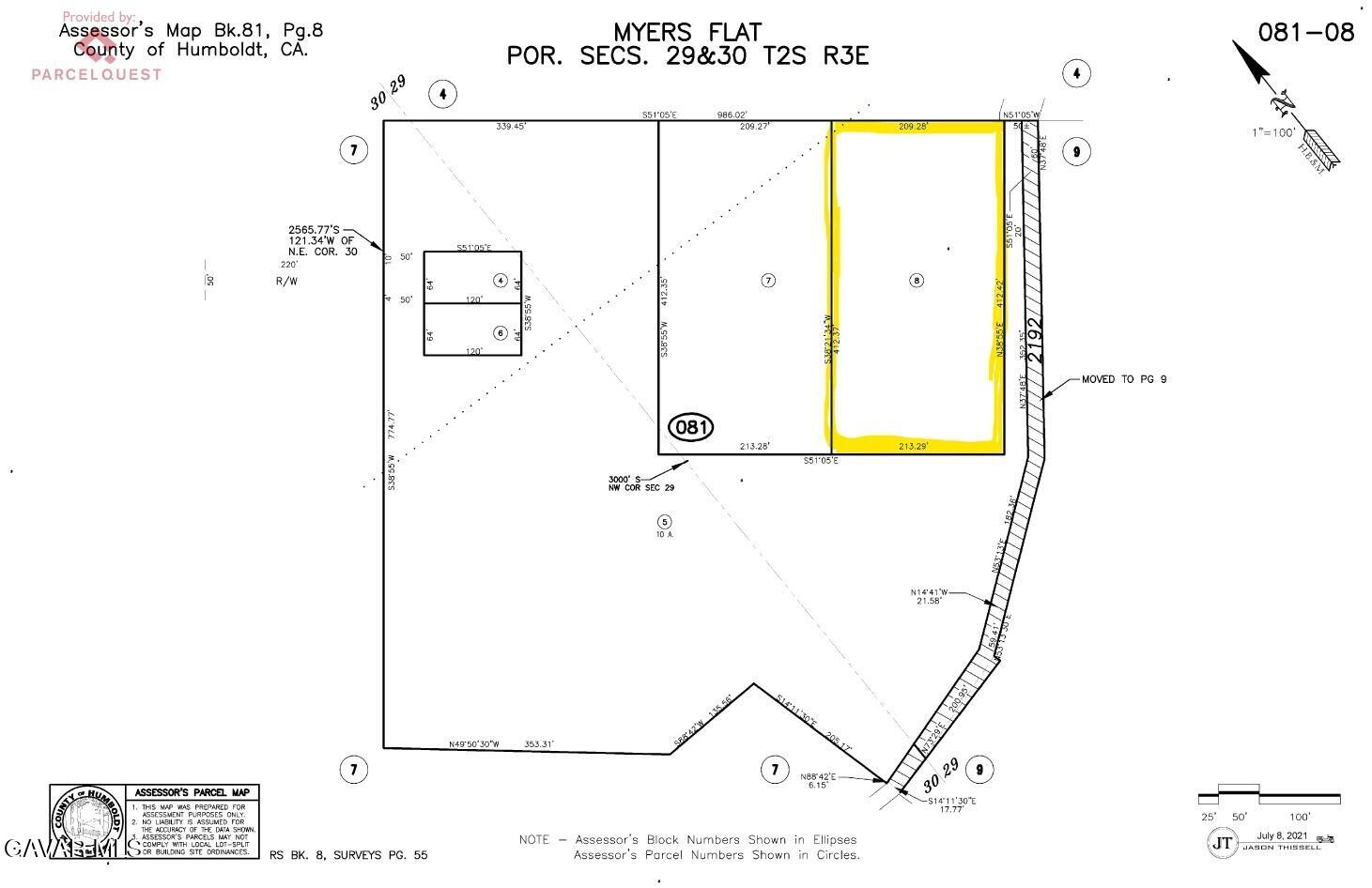 774 Boy Scout Road Myers Flat, CA 95554 - Photo 3 of 7 081081008 map