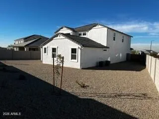 a view of balcony with furniture