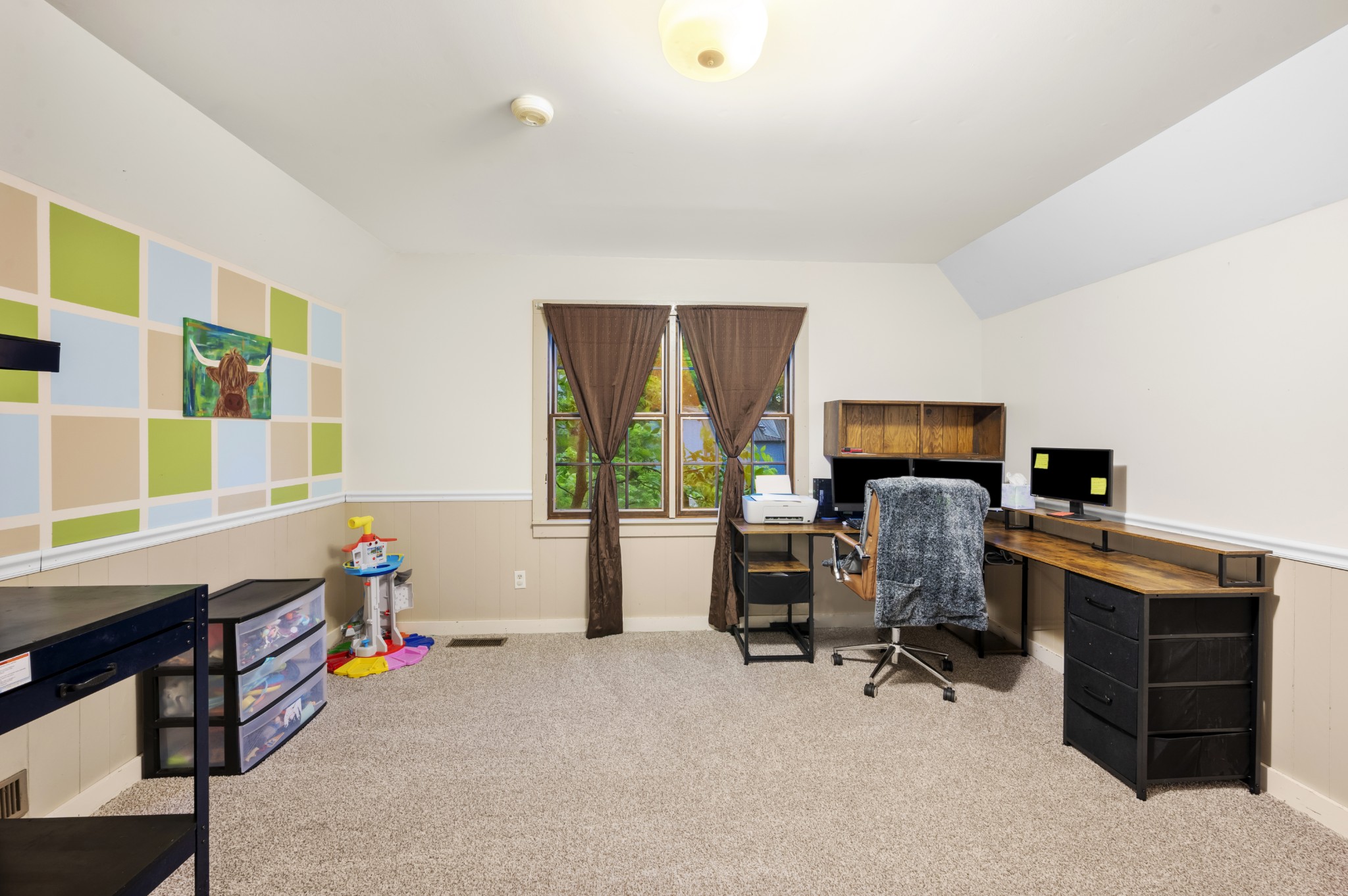 105 Flower Lane Paris, TN 38242 - Photo 20 of 25 a view of a workspace with furniture and a window