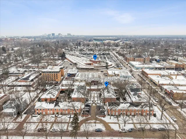 $749,000 | 339 Greenleaf Avenue, Unit D, Wilmette, IL 60091