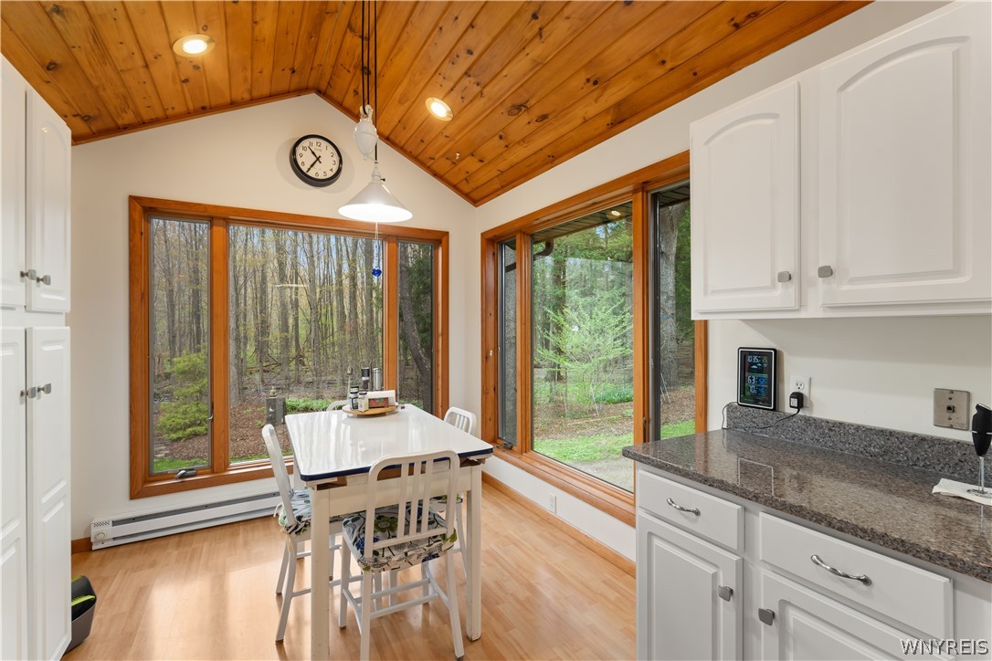 311 Ortner Road Bennington, NY 14040 - Photo 18 of 50 Breakfast room with views of gardens