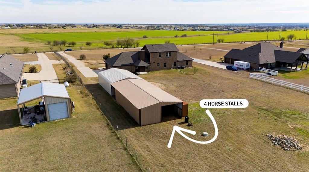 186 County Road 4430 Rhome, TX 76078 - Photo 37 of 40 swimming pool with furniture