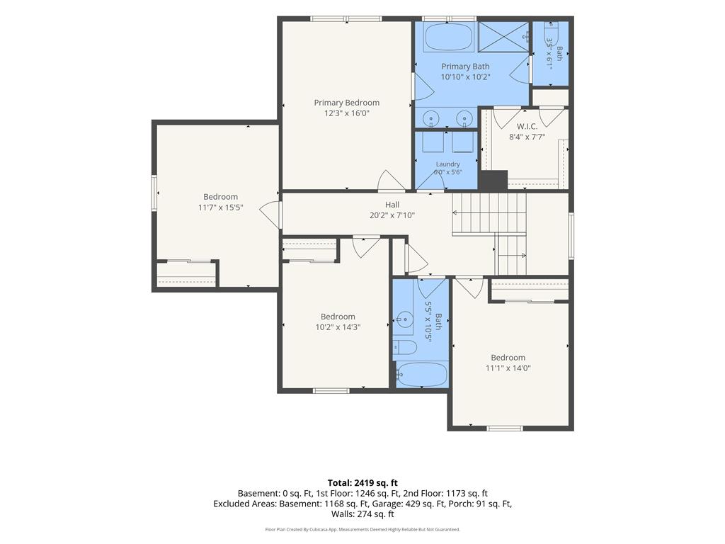 640 Rinaldi Lane Easton, PA 18040 - Photo 41 of 42 Navigate a thoughtfully designed floor plan featuring spacious bedrooms and convenient laundry facilities.