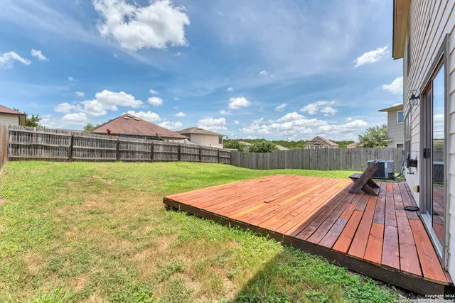 a view of outdoor space yard deck and lake