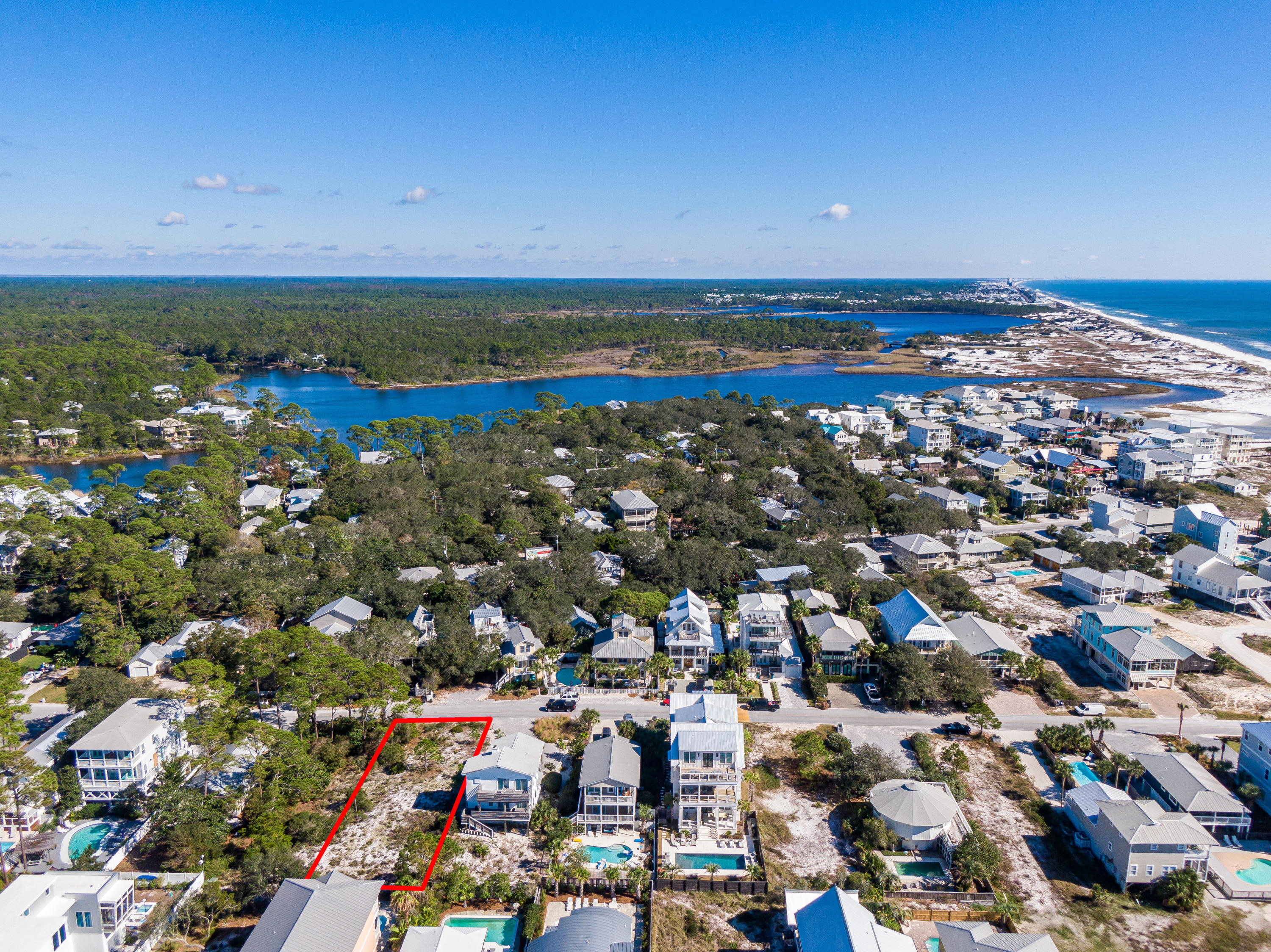 176 Magnolia Street Santa Rosa Beach, FL 32459 - Photo 11 of 20 an aerial view of a city