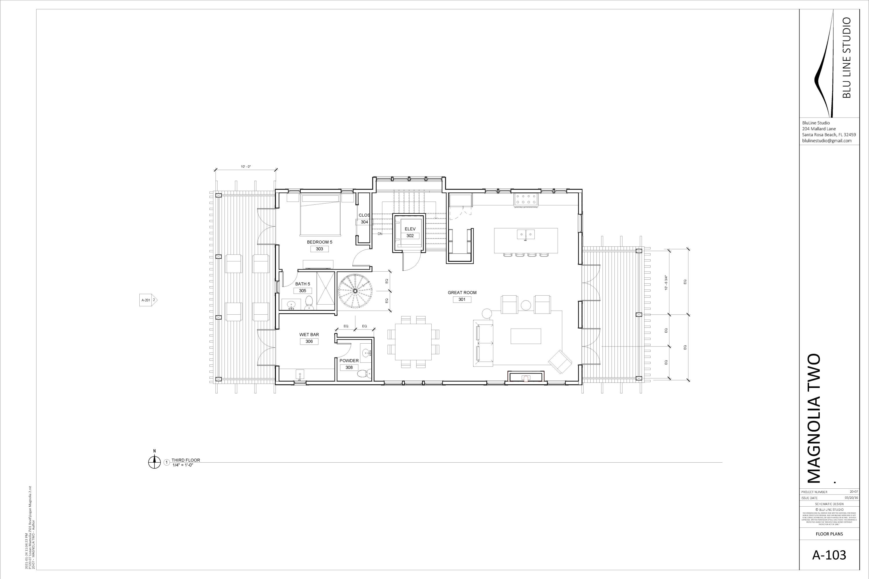 176 Magnolia Street Santa Rosa Beach, FL 32459 - Photo 19 of 20 a picture of a floor plan