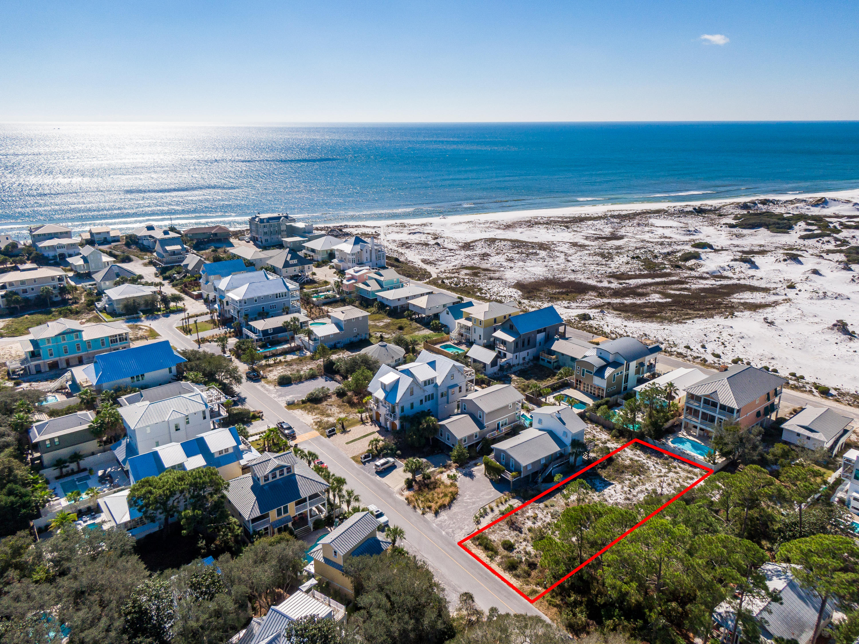 176 Magnolia Street Santa Rosa Beach, FL 32459 - Photo 6 of 20 an aerial view of a city