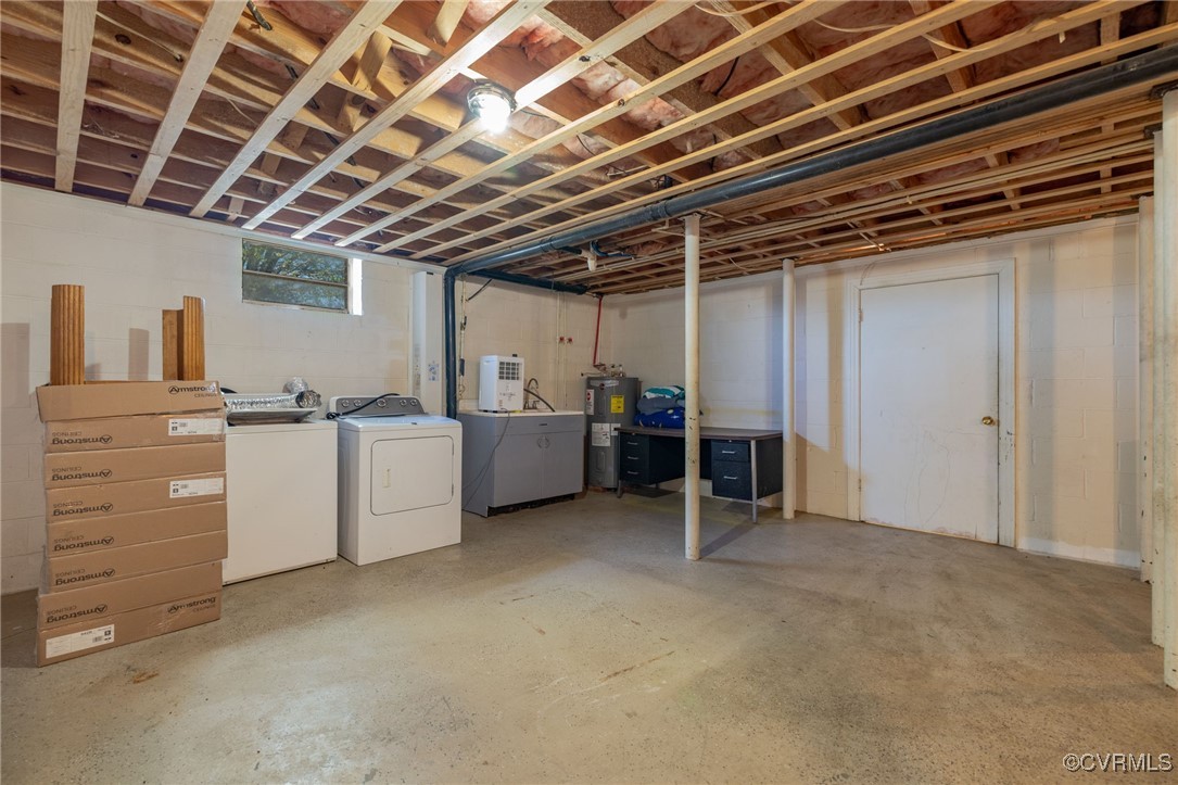 3365 Foundry Creek Road Alberta, VA 23821 - Photo 30 of 49 Basement