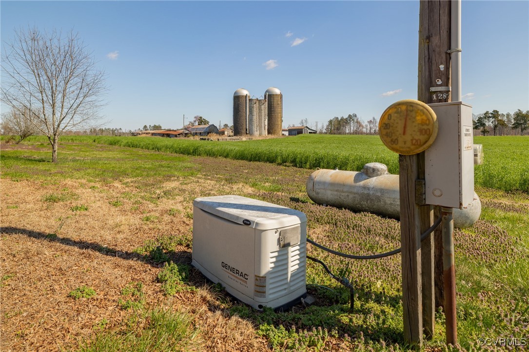 3365 Foundry Creek Road Alberta, VA 23821 - Photo 37 of 49 Generator powered by propane gas