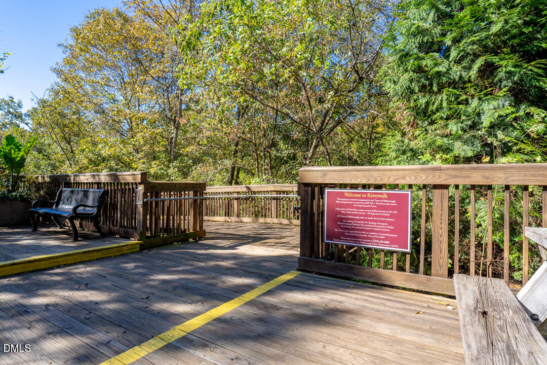 2853 Franklin Road Hillsborough, NC 27278 - Photo 17 of 18 a view of a backyard with a sitting area