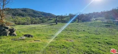 a view of a lush green field