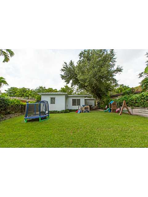 5767 Southwest 35th Street Miami, FL 33155 - Photo 16 of 18 a black and white photo of a big yard