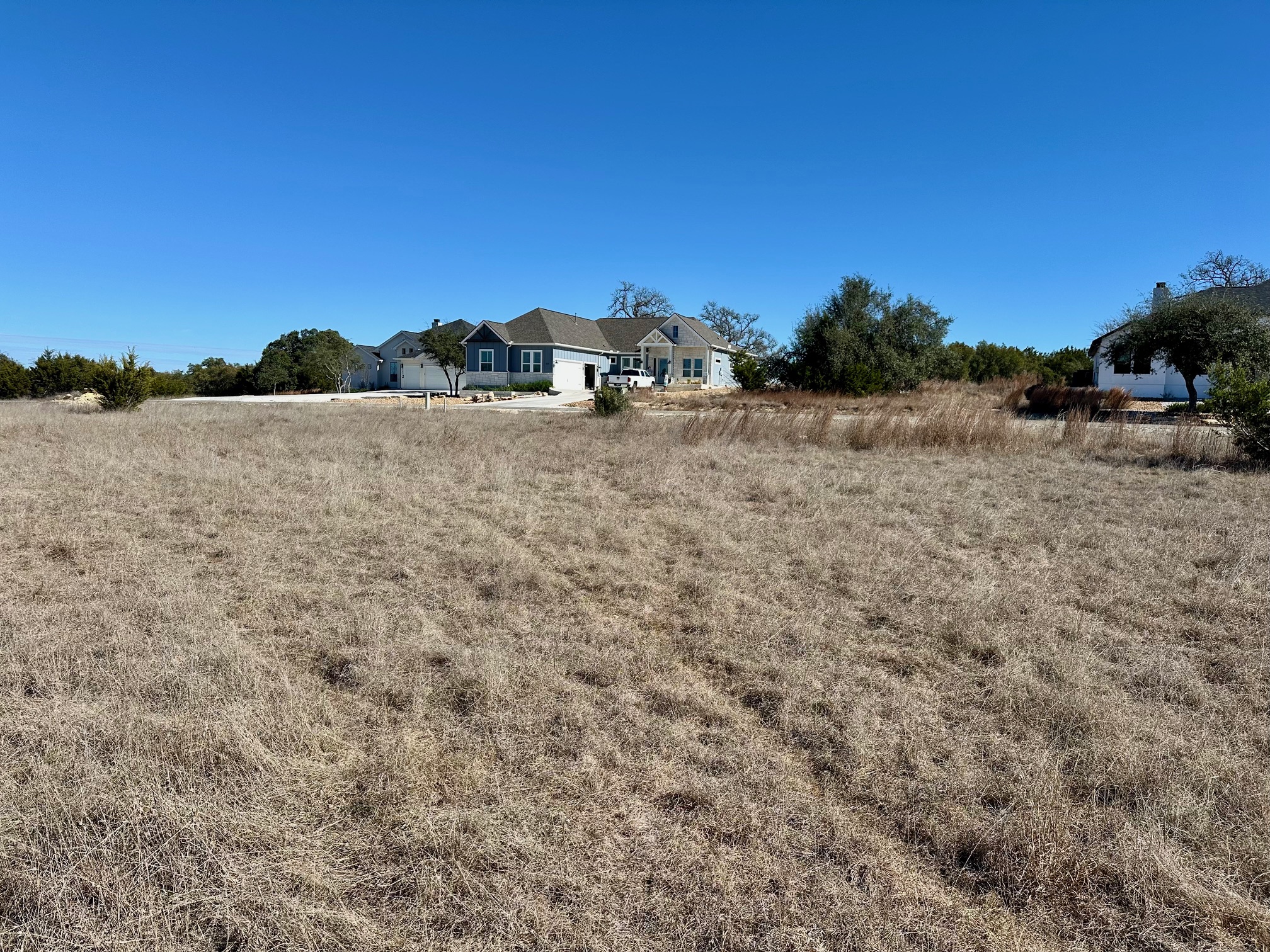 107 Jesse Stiff Blanco, TX 78606 - Photo 5 of 16 View of lot from the back