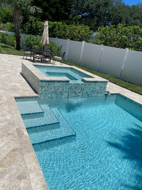 3816 Mockingbird Drive Vero Beach, FL 32963 - Photo 19 of 19 a view of swimming pool with a yard