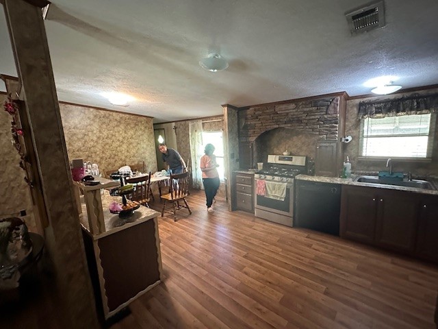 6083 Farm To Market 1462 Rosharon, TX 77583 - Photo 43 of 43 a large kitchen with lots of counter top space and stainless steel appliances