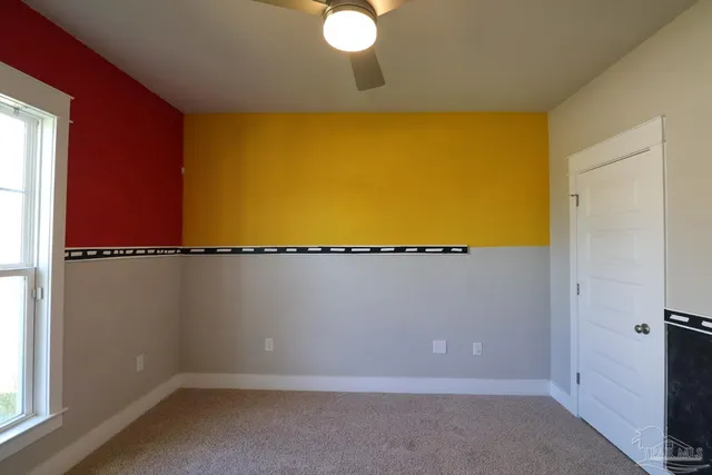 view of a room with window