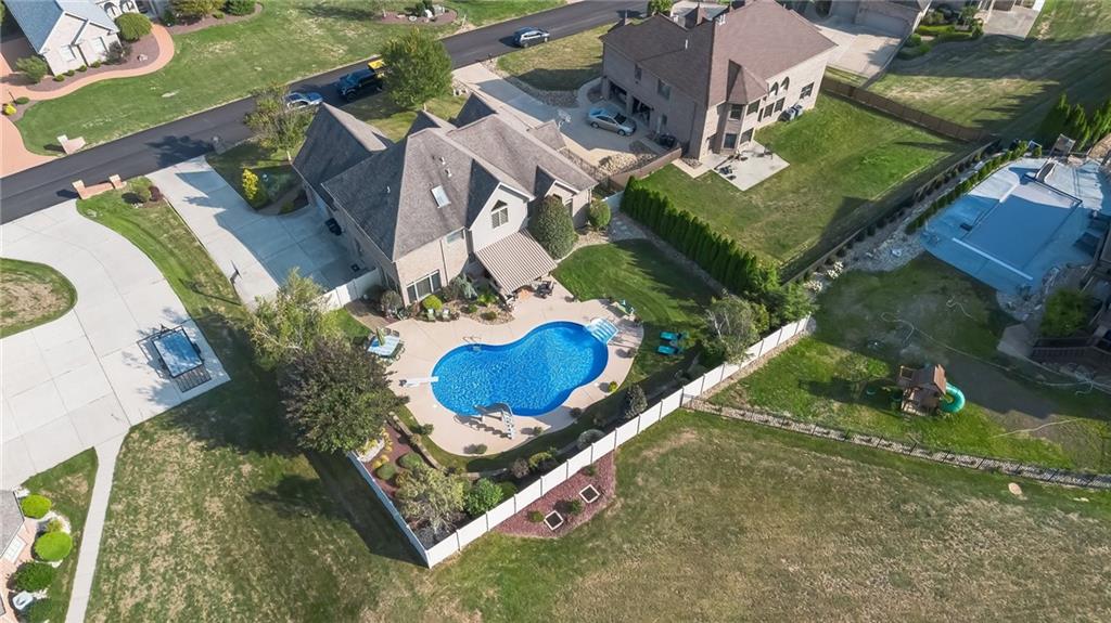 339 Kathy Drive Belle Vernon, PA 15012 - Photo 48 of 48 an aerial view of a house