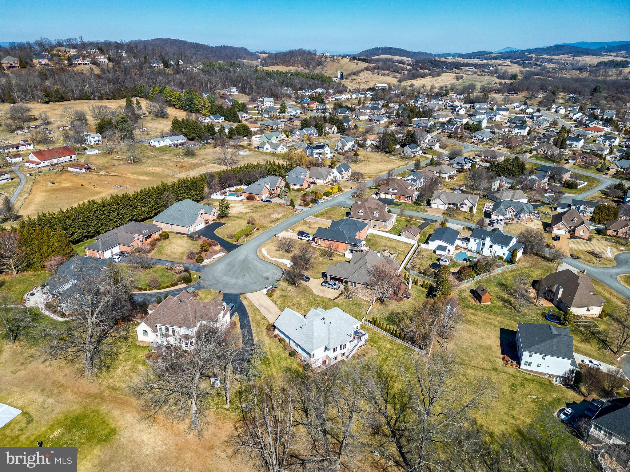 3741 Davis Road Penn Laird, VA 22846 - Photo 88 of 93 an aerial view of residential houses with outdoor space