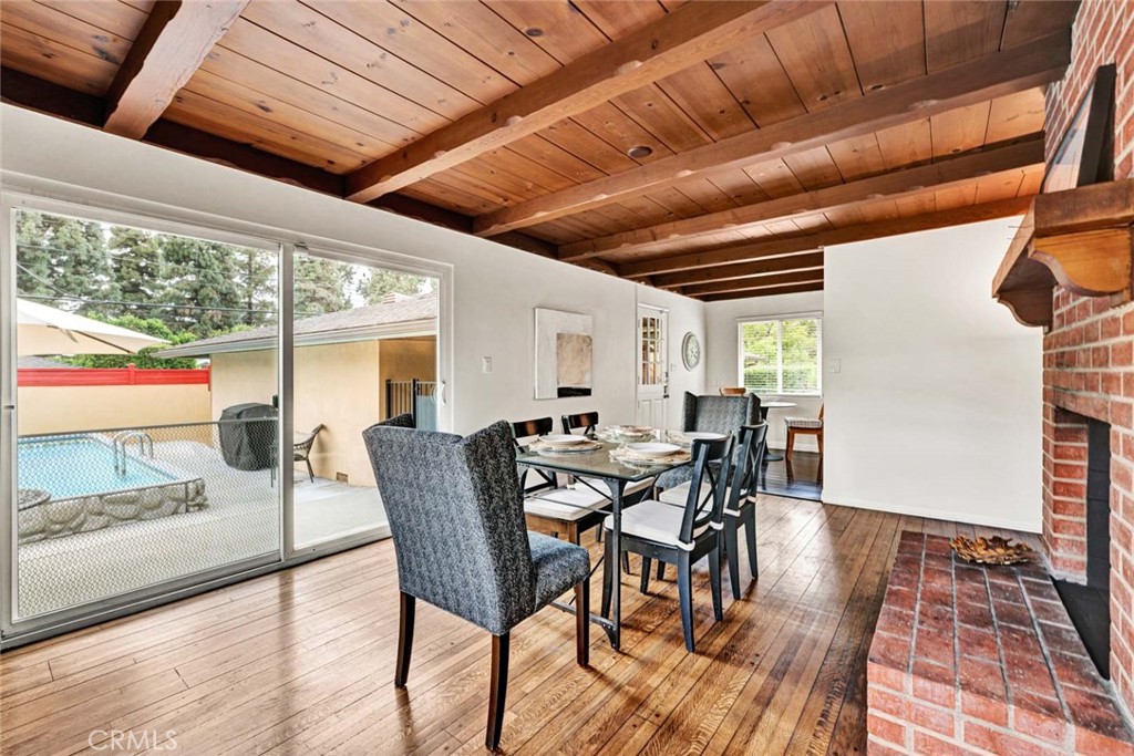 5411 Cadbury Road Whittier, CA 90601 - Photo 11 of 50 Gorgeous wood beam ceilings.