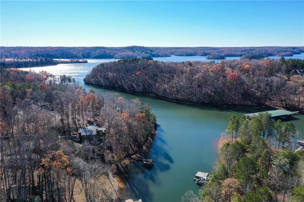 3442 Jet-Wright Road Gainesville, GA 30506 - Photo 5 of 15 a view of a lake with a mountain in the background